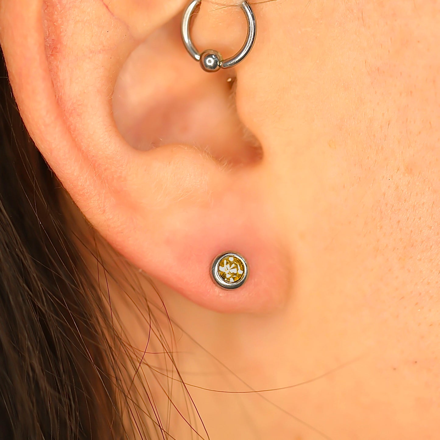 November Birthstone Studs