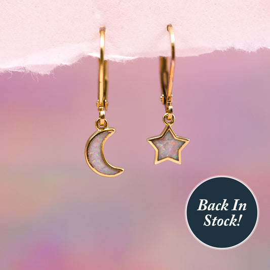Opal Starry Night Hoops