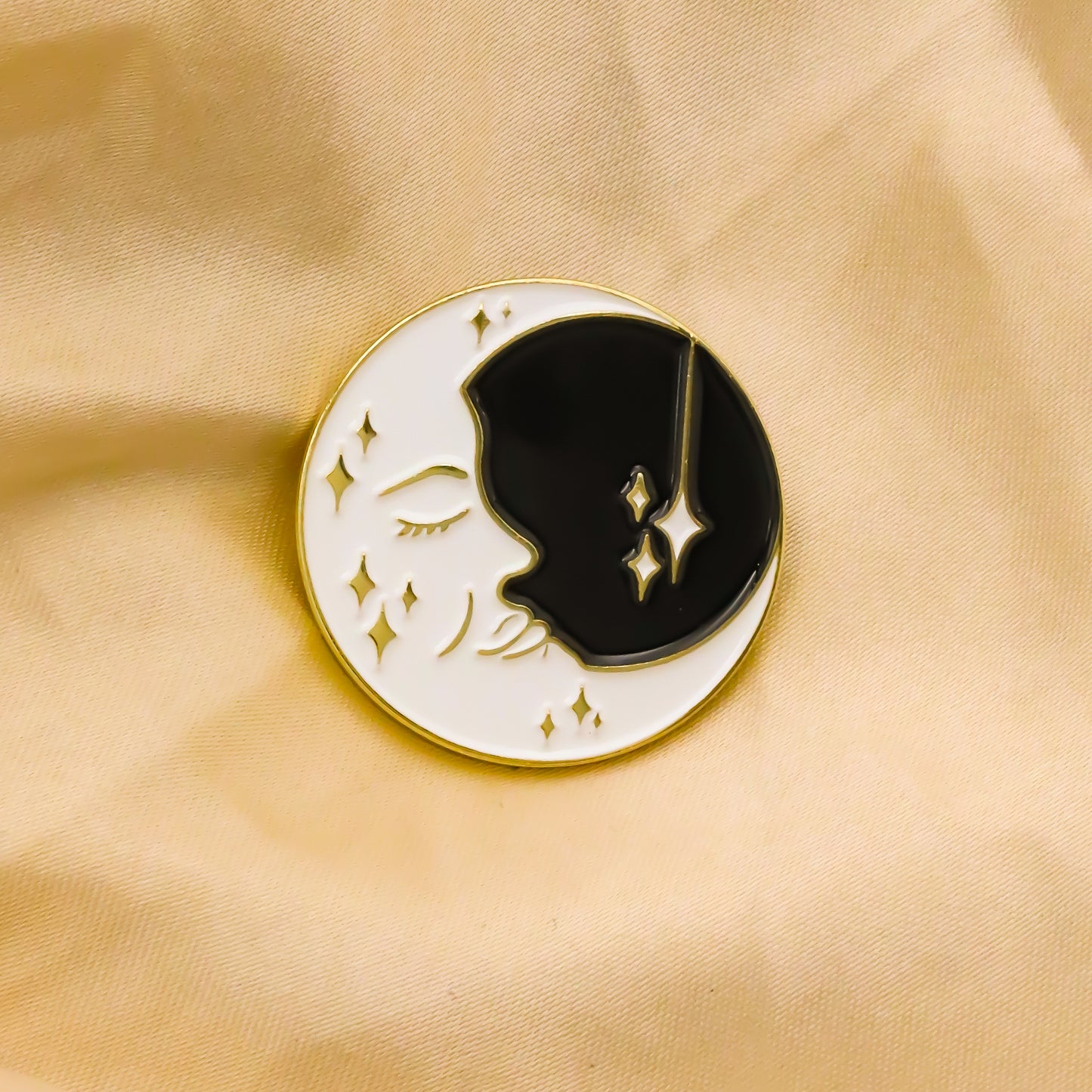 Sleeping Moon Pin