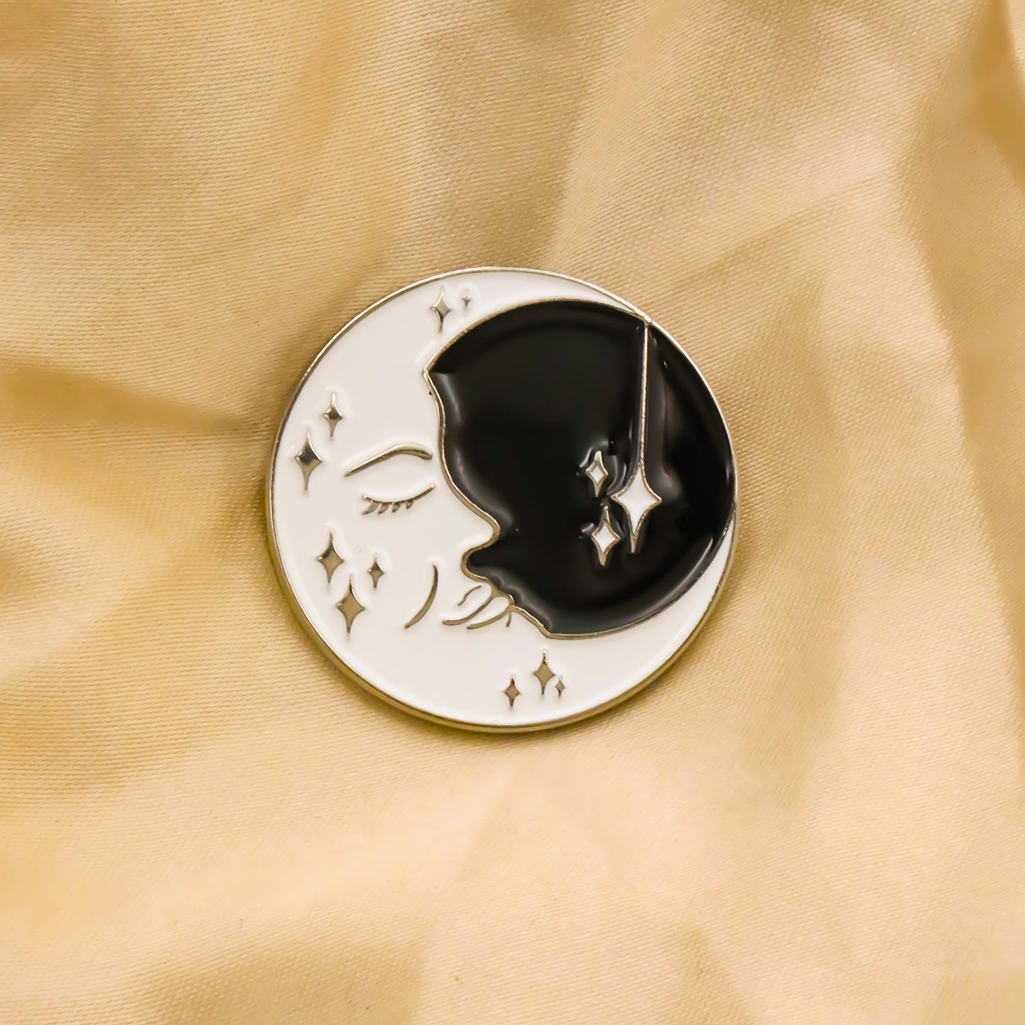 Sleeping Moon Pin