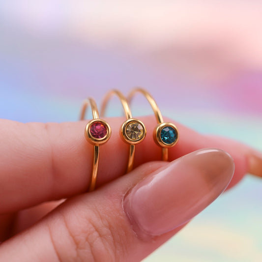 Birthstone Ring - Gold