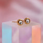 Birthstone Studs - Gold