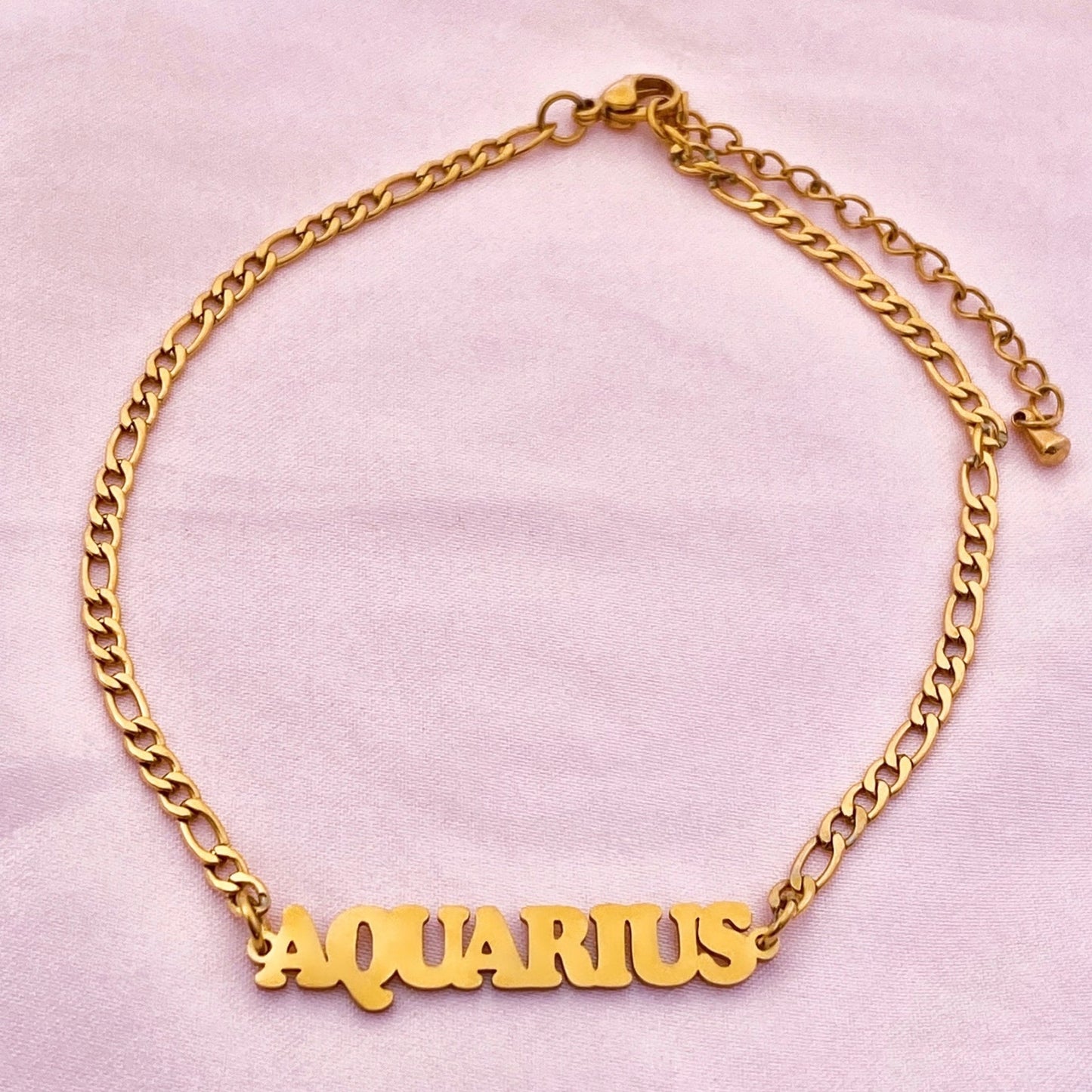 Zodiac Anklet - Gold