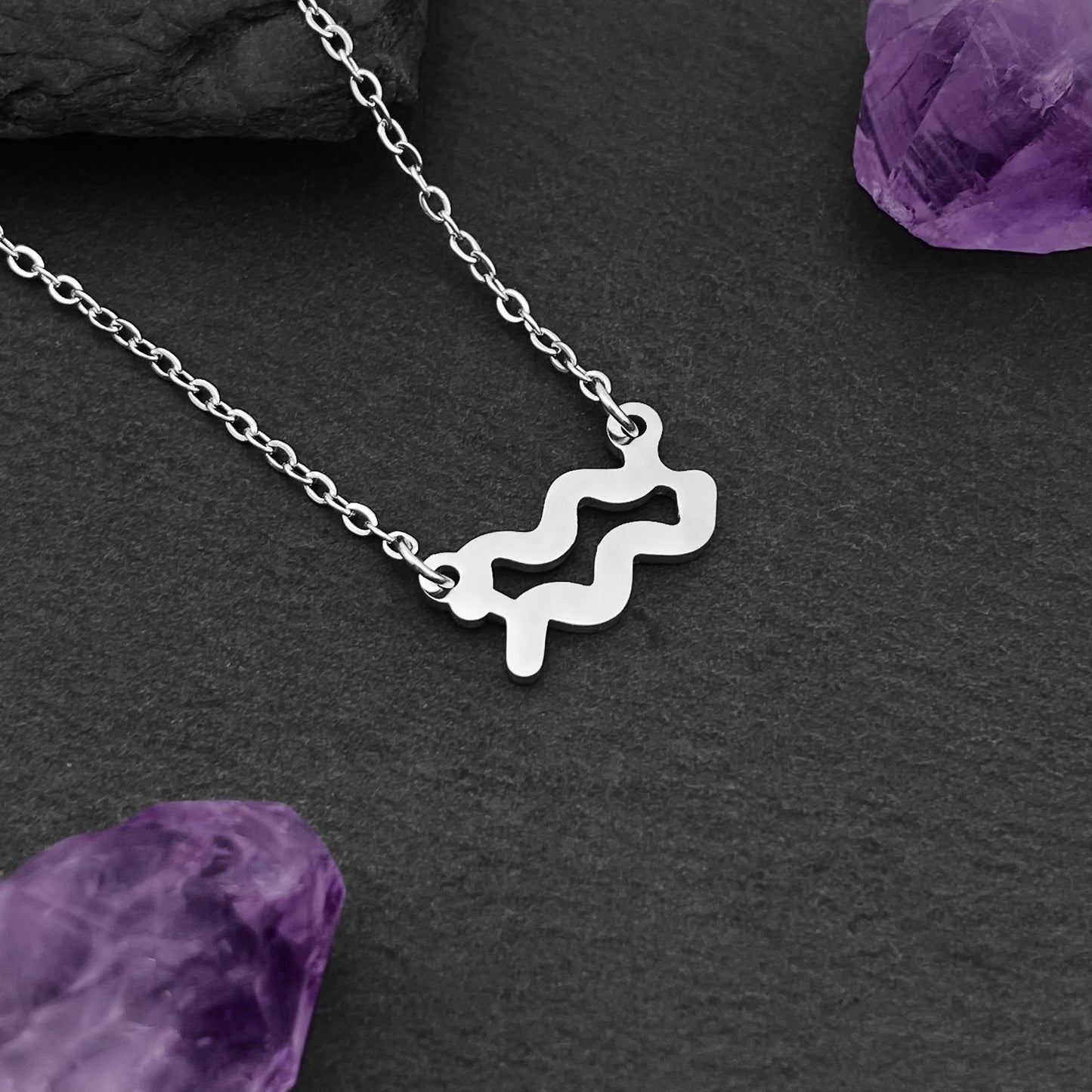 Zodiac Necklace - Silver