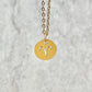 Aries Coin Necklace