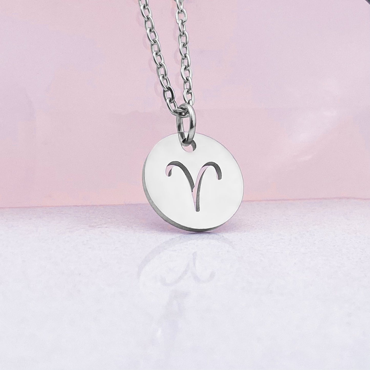 Aries Coin Necklace