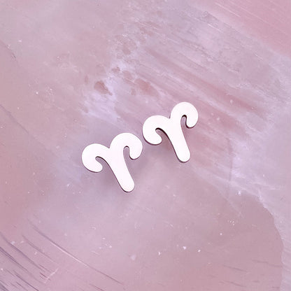 Zodiac Studs - Silver