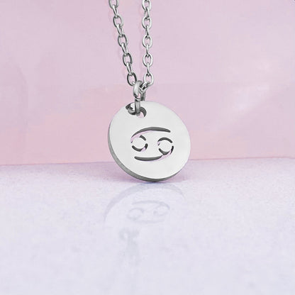 Cancer Coin Necklace