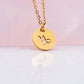 Capricorn Coin Necklace