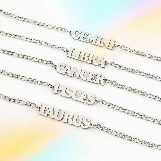 Zodiac Anklet - Silver