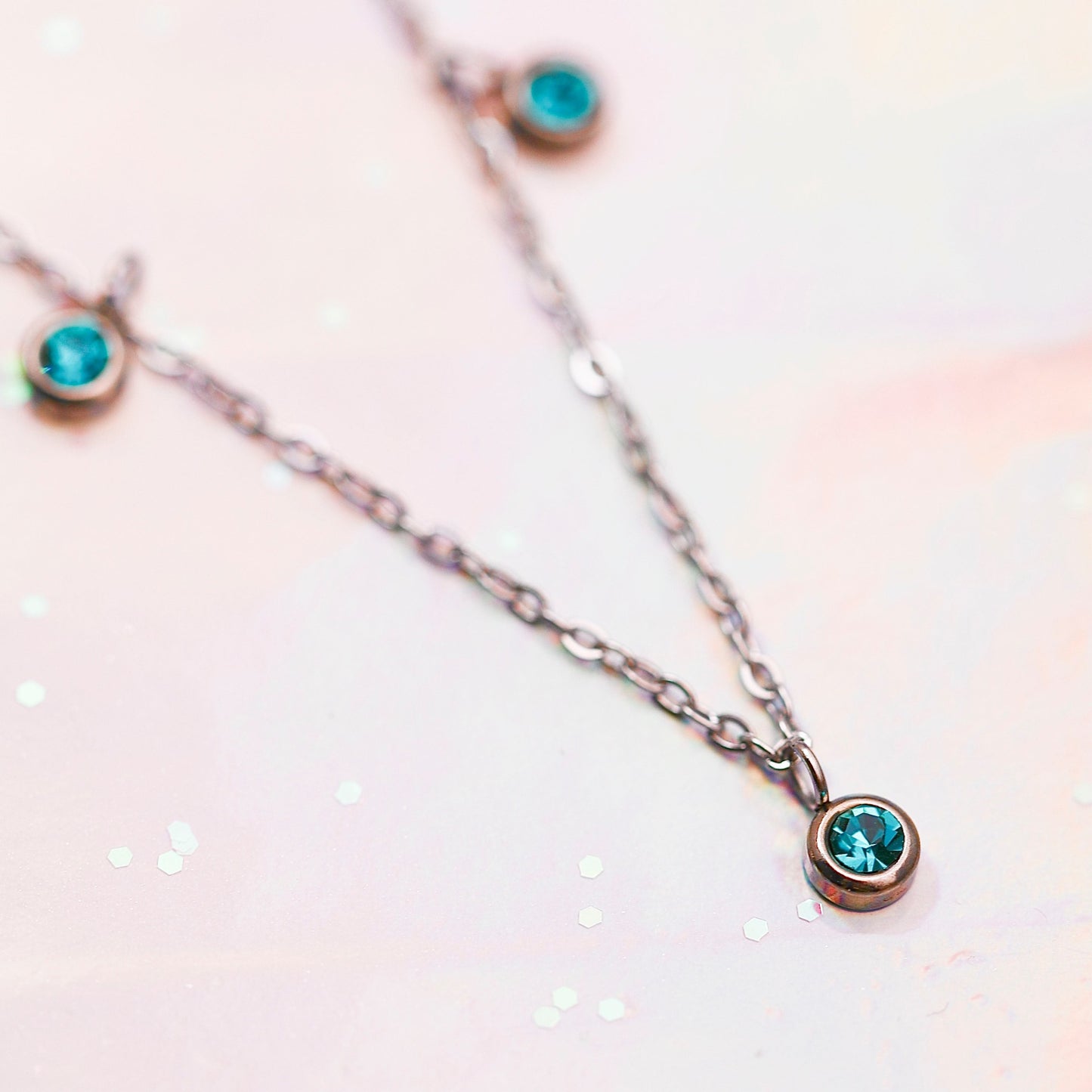 December Birthstone Necklace