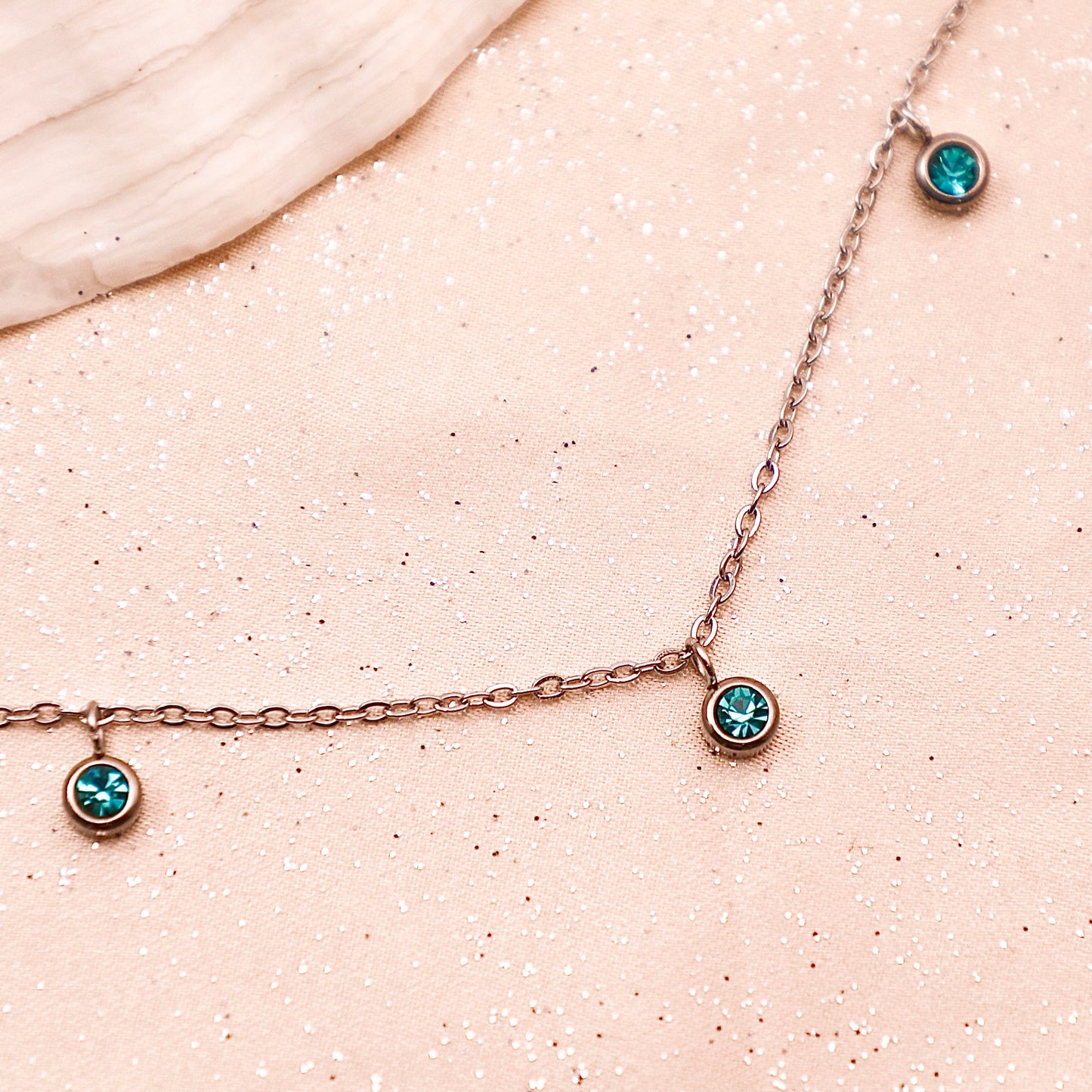 December Birthstone Necklace