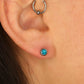 December Birthstone Studs