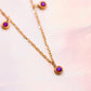 February Birthstone Necklace