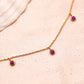 February Birthstone Necklace