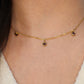 Birthstone Necklace - Gold