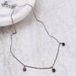 February Birthstone Necklace