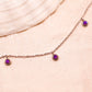 February Birthstone Necklace