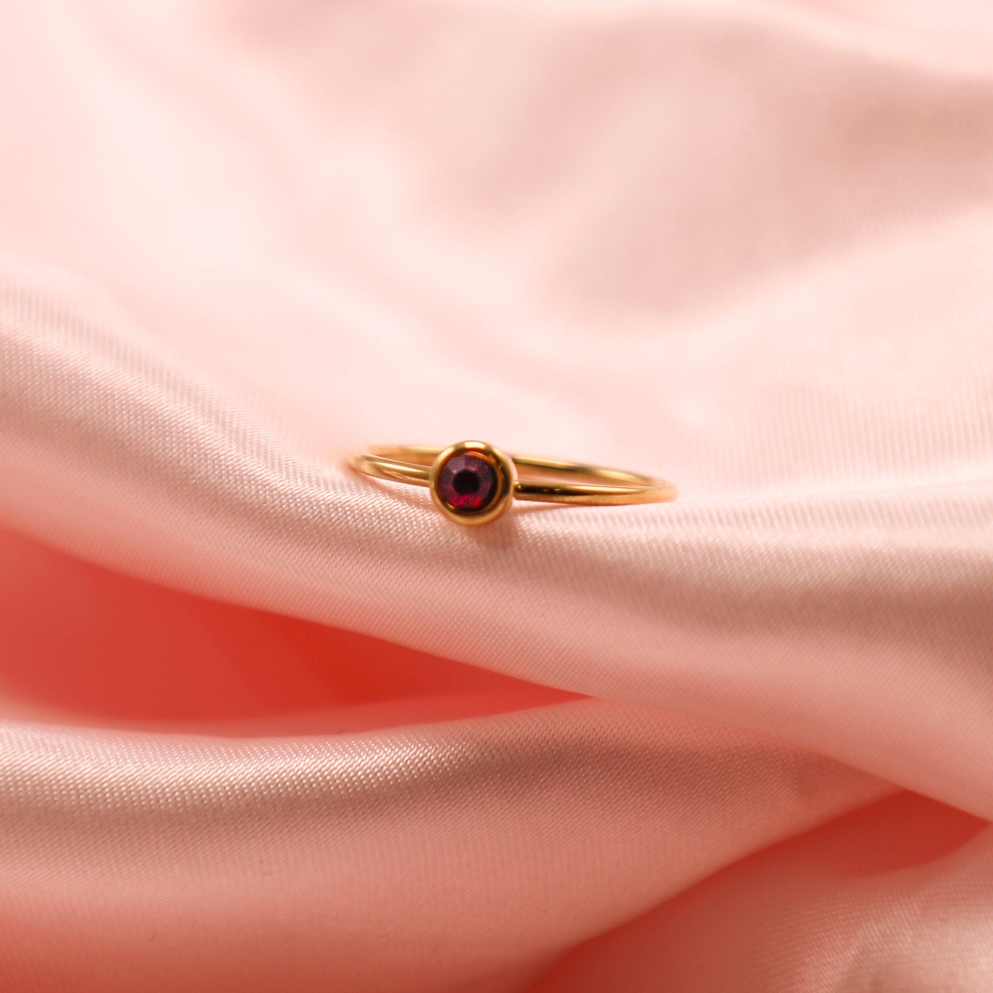 Ring Feb February Birthstone Ring – Shipping Department