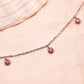 Birthstone Necklace - Silver