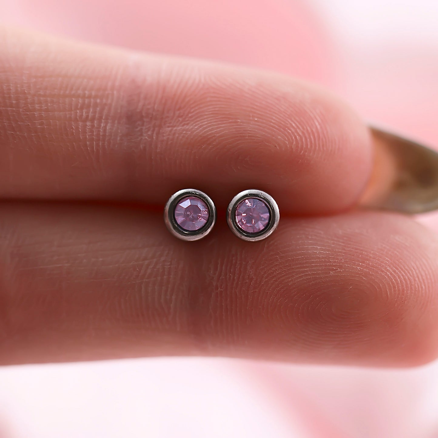 June Birthstone Studs