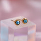 March Birthstone Studs