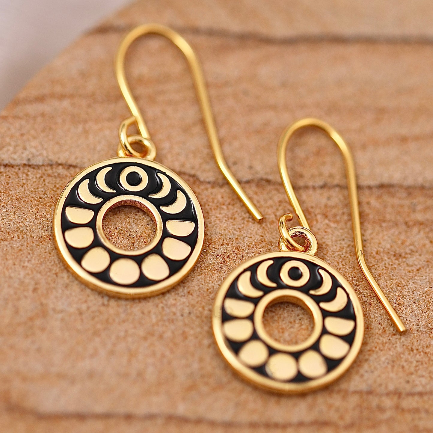 Moon Phase Earrings