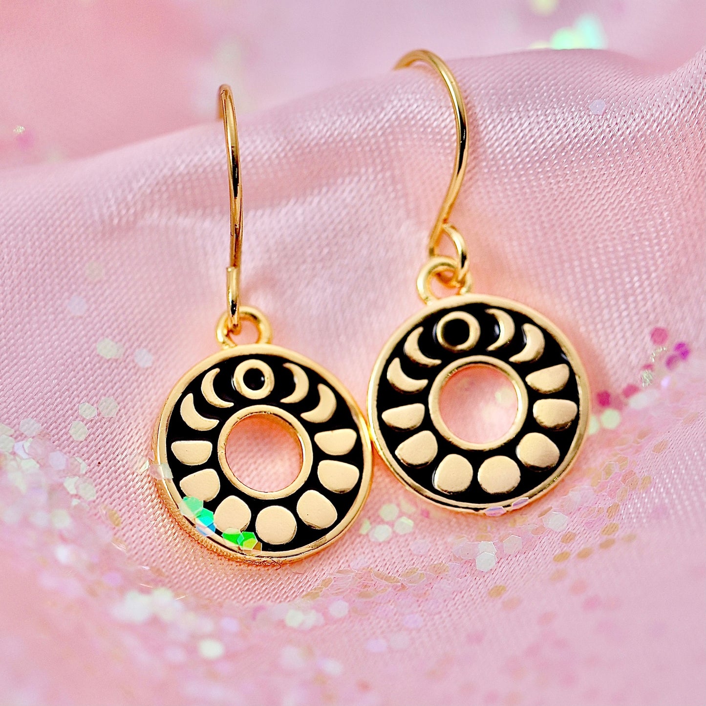 Moon Phase Earrings