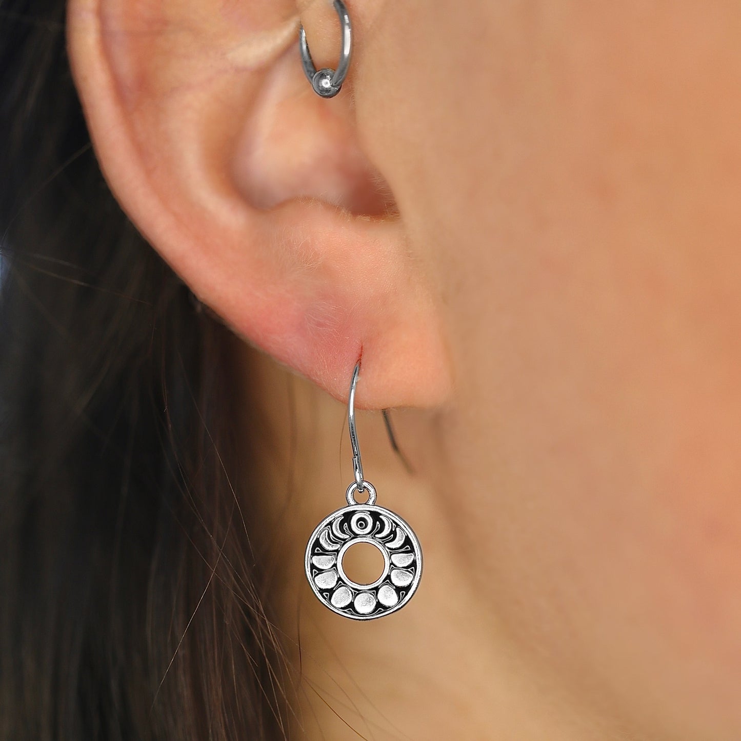 Moon Phase Earrings