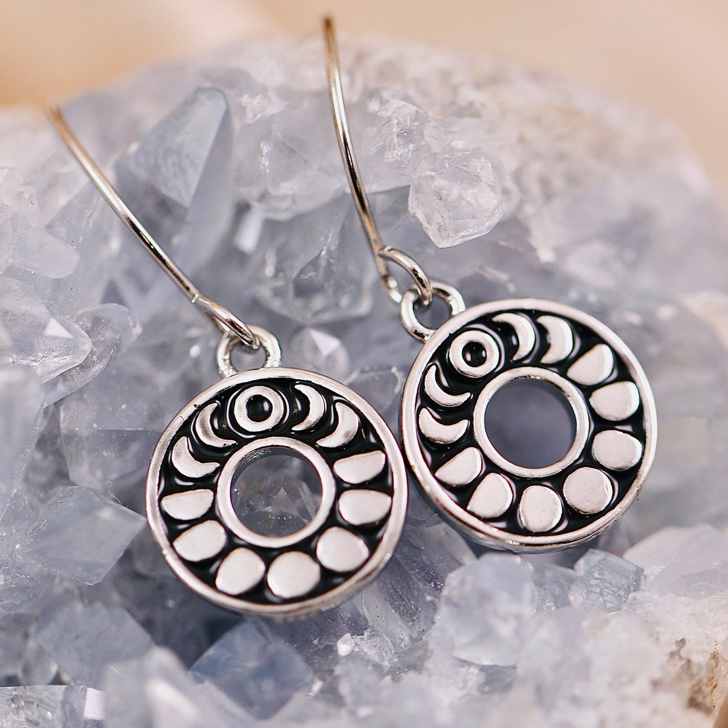 Moon Phase Earrings