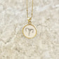 Mother of Pearl Aries Necklace