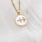 Mother of Pearl Sagittarius Necklace