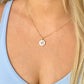 Mother of Pearl Taurus Necklace
