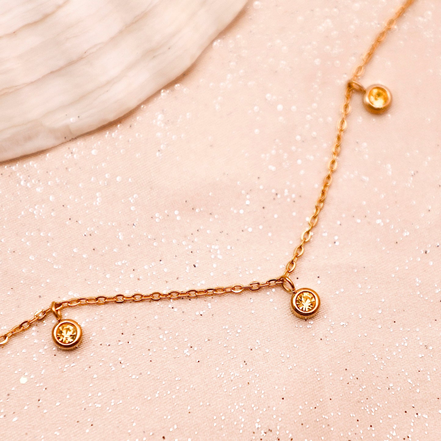 November Birthstone Necklace
