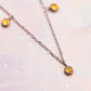 November Birthstone Necklace
