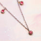 October Birthstone Necklace