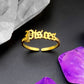 Old English Pisces Ring