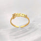 Old English Pisces Ring