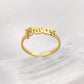 Old English Pisces Ring