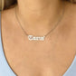 Old English Taurus Necklace