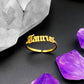 Old English Taurus Ring