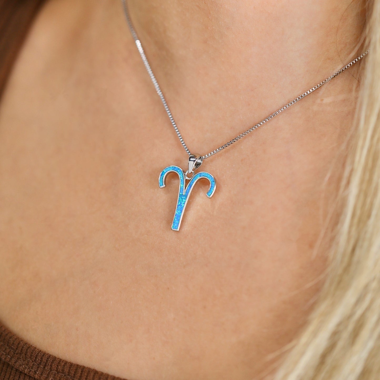 Opal Zodiac Necklace