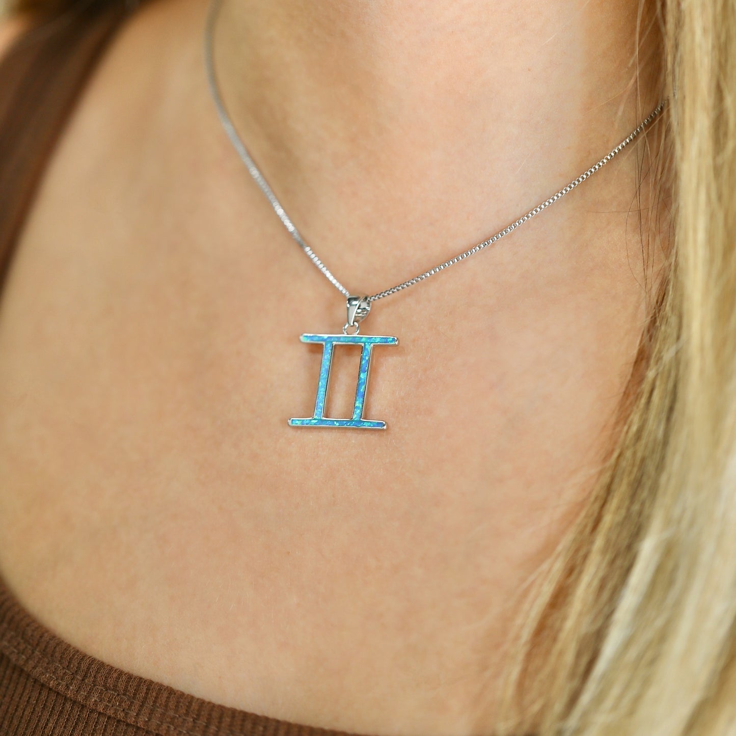 Opal Zodiac Necklace
