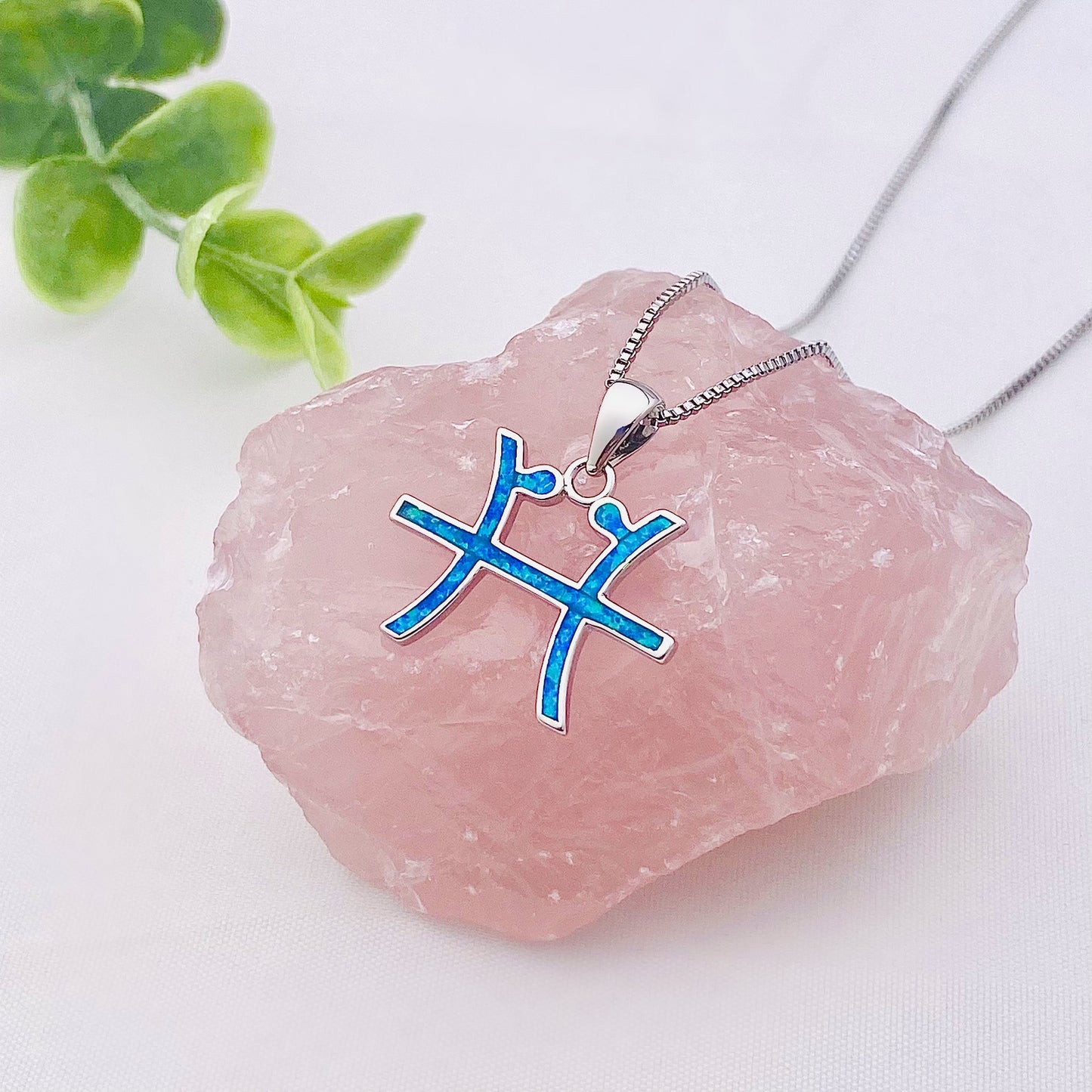 Opal Zodiac Necklace