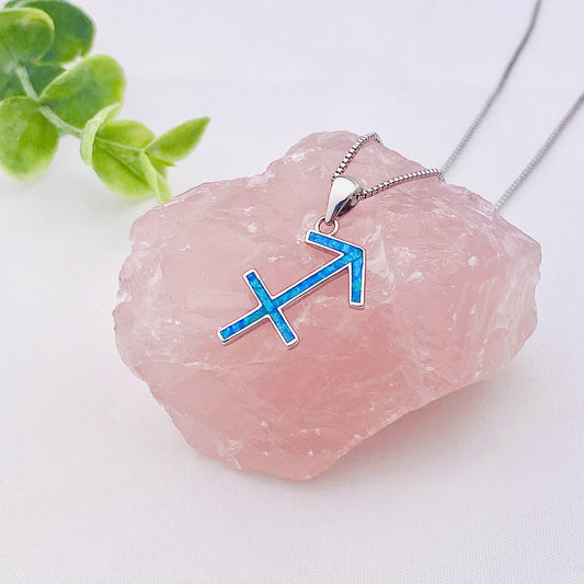 Opal Sagittarius Necklace