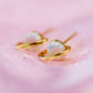 Opal Saturn Studs