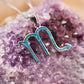 Opal Scorpio Necklace