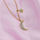 Opal Starry Night Necklace