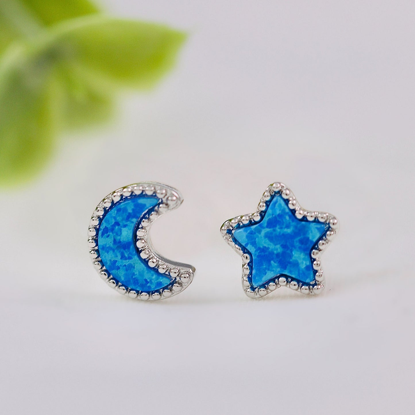 Opal Starry Night Studs