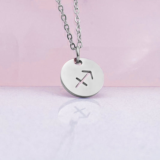 Sagittarius Coin Necklace